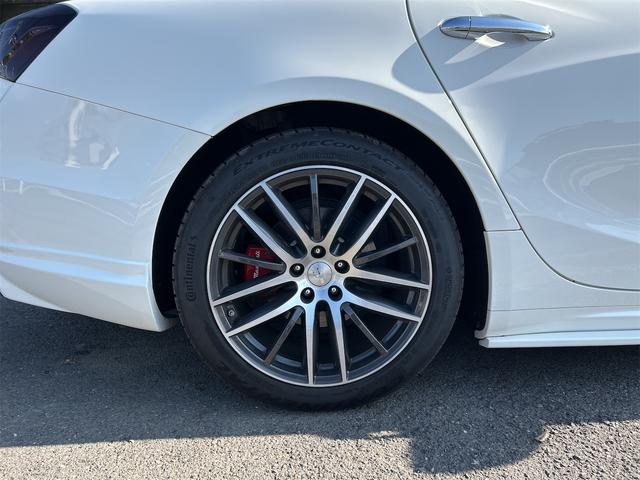 ギブリ ベースグレード　ＨＩＤ　ＬＥＤポジション　純正ナビ　ＥＴＣ　バックカメラ　Ｐソナー　パドルＳ　本革シート　シートＨ　　ＳＲ　ＷＡＬＤブラックバイソンエアロキットＦ・Ｓ・Ｒ　Ｐスタート　Ｉストップ　１９インチＡＷ（52枚目）