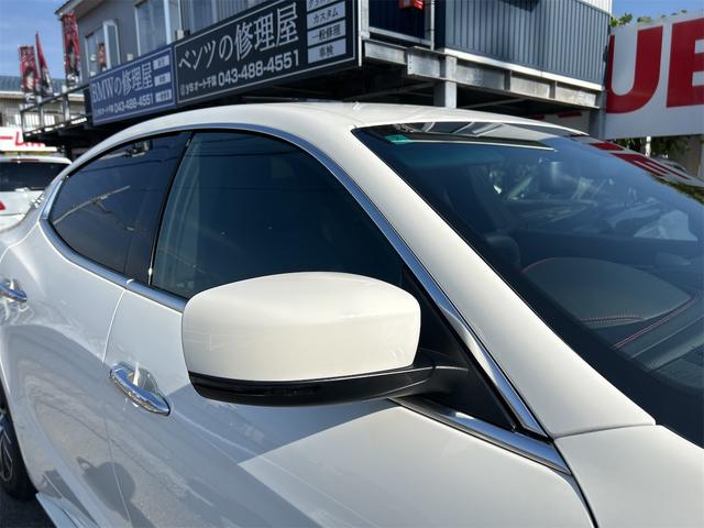 ギブリ ベースグレード　ＨＩＤ　ＬＥＤポジション　純正ナビ　ＥＴＣ　バックカメラ　Ｐソナー　パドルＳ　本革シート　シートＨ　　ＳＲ　ＷＡＬＤブラックバイソンエアロキットＦ・Ｓ・Ｒ　Ｐスタート　Ｉストップ　１９インチＡＷ（53枚目）