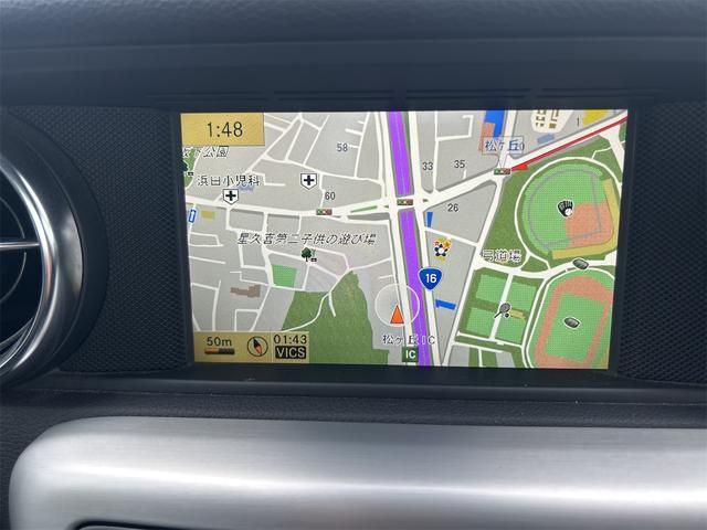 ＳＬＫ 　ＨＩＤヘッドライト　ＬＥＤポジション　純正ＨＤＤナビゲーション　ＥＴＣ　　パークトロ二クス　本革シート　シートヒーター　純正１７インチＡＷ　Ｐシフト　Ｐスタート　カーボンリップ　禁煙車（22枚目）
