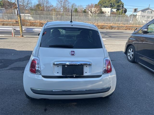 500 ツインエア ポップ CarPlayoオーディオ Bluetooth バックカメラ 純正ホイル 本革調シートカバー(6枚目)