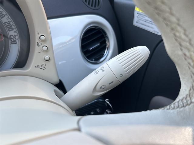 500 ツインエア ポップ CarPlayoオーディオ Bluetooth バックカメラ 純正ホイル 本革調シートカバー(21枚目)