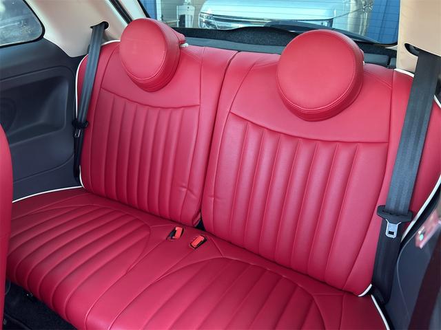 500 ツインエア ポップ CarPlayoオーディオ Bluetooth バックカメラ 純正ホイル 本革調シートカバー(29枚目)