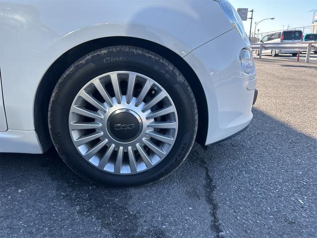 500 ツインエア ポップ CarPlayoオーディオ Bluetooth バックカメラ 純正ホイル 本革調シートカバー(35枚目)