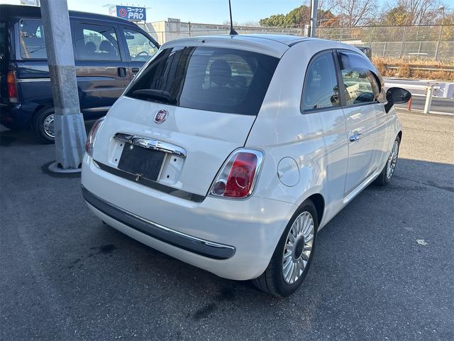 500 ツインエア ポップ CarPlayoオーディオ Bluetooth バックカメラ 純正ホイル 本革調シートカバー(44枚目)