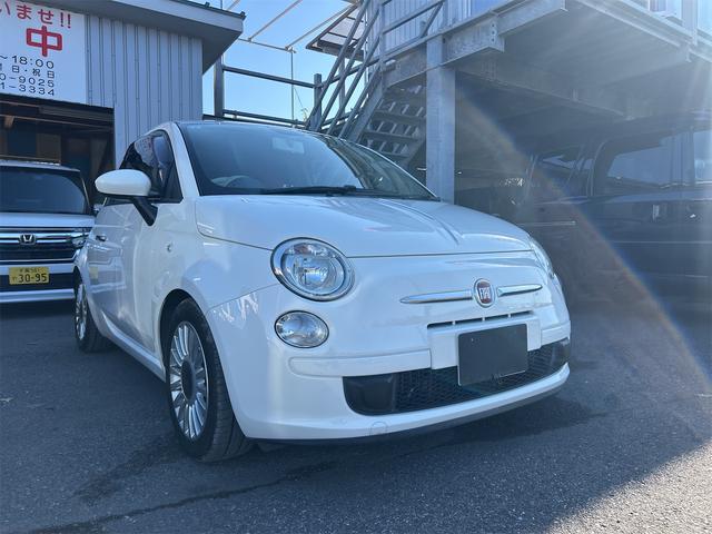 500 ツインエア ポップ CarPlayoオーディオ Bluetooth バックカメラ 純正ホイル 本革調シートカバー(48枚目)