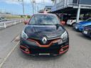 フランス生まれのコンパクトSUVルノーキャプチャールシヨン限定車の入庫です。ブラックに差し色のオレンジが鮮やかでお洒落なお車です♪