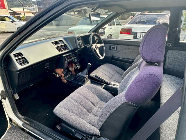 カローラレビン GT ハイテックツートン外装補修済/フロント車高調/リアローダウンサス&社外ショック/調整式ラテラル/5ZIGENマフラー/CUSUCOタワーバー/NARDI36.5φ/フォートラン14アルミ/純正バイザー(36枚目)