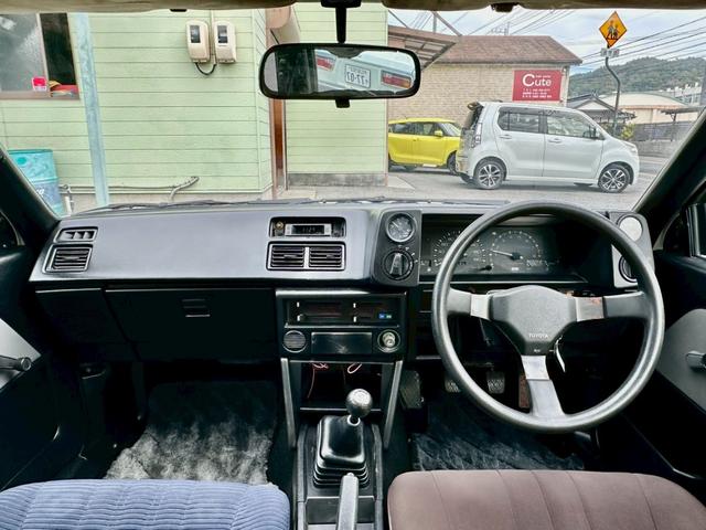 カローラレビン GTV VolkRacing15インチメッシュAW/社外FRPバンパースポイラー/フロント車高調リアダウンサス&ショック/調整式ラテラルロッド/フロント・リアストラットタワーバー/F・Rフェンダー叩き出し加工(7枚目)