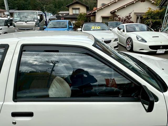 カローラレビン GTV VolkRacing15インチメッシュAW/社外FRPバンパースポイラー/フロント車高調リアダウンサス&ショック/調整式ラテラルロッド/フロント・リアストラットタワーバー/F・Rフェンダー叩き出し加工(14枚目)