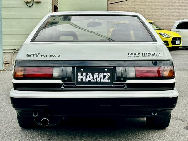 カローラレビン GTV VolkRacing15インチメッシュAW/社外FRPバンパースポイラー/フロント車高調リアダウンサス&ショック/調整式ラテラルロッド/フロント・リアストラットタワーバー/F・Rフェンダー叩き出し加工(24枚目)