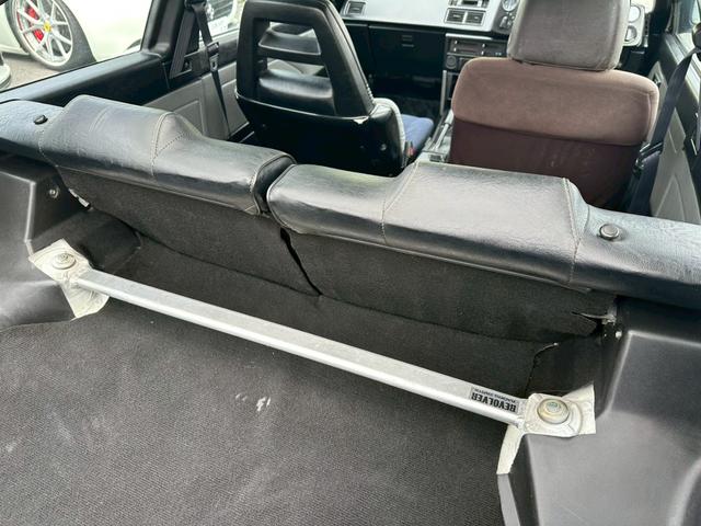 カローラレビン GTV VolkRacing15インチメッシュAW/社外FRPバンパースポイラー/フロント車高調リアダウンサス&ショック/調整式ラテラルロッド/フロント・リアストラットタワーバー/F・Rフェンダー叩き出し加工(33枚目)