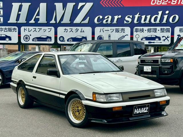 カローラレビン GTV VolkRacing15インチメッシュAW/社外FRPバンパースポイラー/フロント車高調リアダウンサス&ショック/調整式ラテラルロッド/フロント・リアストラットタワーバー/F・Rフェンダー叩き出し加工(39枚目)