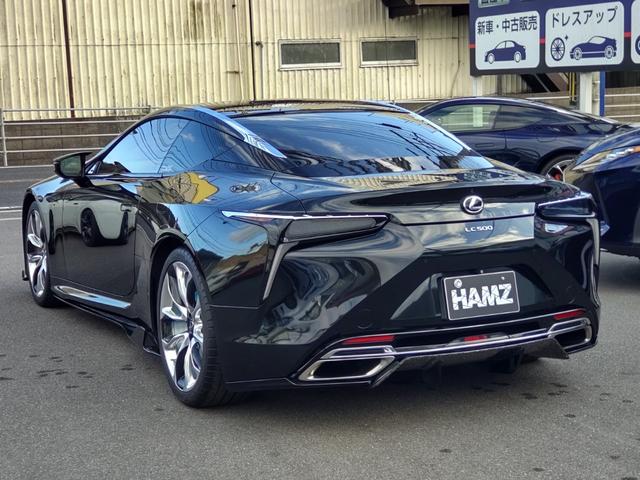 ＬＣ ＬＣ５００　Ｌパッケージ　オーカーインテリア／マークレビンソン／２１インチホイール／ＨＵＤ／パワークラフトマフラー／エイムゲインエアロ／デジタルインナーミラー／前後ドライブレコーダー／ＴＲＤドアミラカバー／カスタムブレーキ（6枚目）