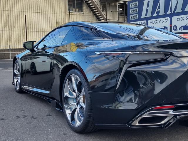 ＬＣ ＬＣ５００　Ｌパッケージ　オーカーインテリア／マークレビンソン／２１インチホイール／ＨＵＤ／パワークラフトマフラー／エイムゲインエアロ／デジタルインナーミラー／前後ドライブレコーダー／ＴＲＤドアミラカバー／カスタムブレーキ（26枚目）