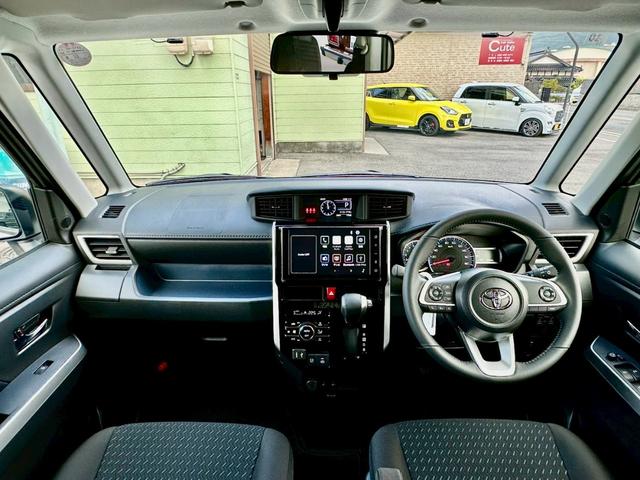 ルーミー カスタムG-T パノラミックビューモニター/9インチディスプレイ/ステアリングスイッチ/運転席・助手席シートヒーター/シートバックテーブル/運転席シート上下アジャスター/ウォークスルー/格納式リヤドアサンシェード(7枚目)