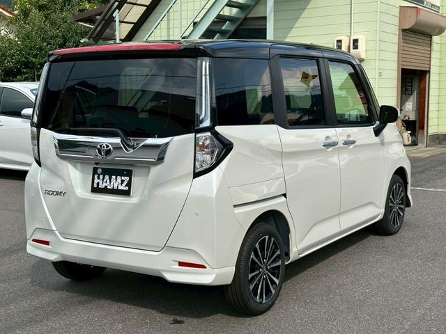 ルーミー カスタムG-T パノラミックビューモニター/9インチディスプレイ/ステアリングスイッチ/運転席・助手席シートヒーター/シートバックテーブル/運転席シート上下アジャスター/ウォークスルー/格納式リヤドアサンシェード(13枚目)