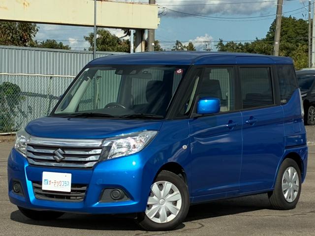 ソリオ G 距離無制限1年保証 両側スライド片側電動ドア デュアルカメラブレーキサポート クルーズコントロール オートライト スマートキー クリアランスソナー レーンアシスト 電格ミラー パイオニアナビ ETC(2枚目)