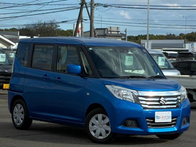 ソリオ G 距離無制限1年保証 両側スライド片側電動ドア デュアルカメラブレーキサポート クルーズコントロール オートライト スマートキー クリアランスソナー レーンアシスト 電格ミラー パイオニアナビ ETC(5枚目)