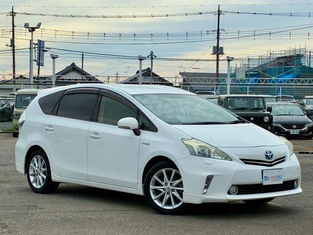 プリウスアルファ Sツーリングセレクション 純正ナビ フルセグ バックカメラ Bluetooth接続 CD・DVD再生 LEDヘッドライト オートライト スマートキー&プッシュスタート ヘッドライトウォッシャー(6枚目)