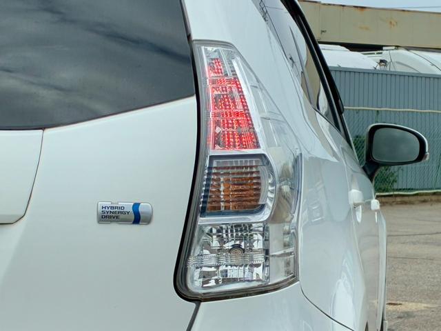 プリウスアルファ Sツーリングセレクション 純正ナビ フルセグ バックカメラ Bluetooth接続 CD・DVD再生 LEDヘッドライト オートライト スマートキー&プッシュスタート ヘッドライトウォッシャー(21枚目)