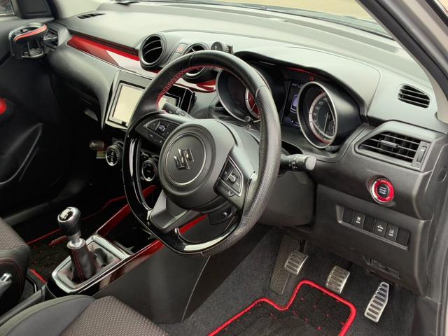 スイフトスポーツ ベースグレード 6速マニュアル 全方位カメラ デュアルセンサーブレーキサポート アダプティブクルーズコントロール シートヒーター プッシュスタート ターボ ドラレコ Bluetooth オートエアコン ETC(22枚目)