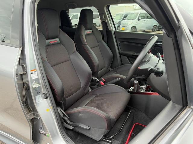 スイフトスポーツ ベースグレード 6速マニュアル 全方位カメラ デュアルセンサーブレーキサポート アダプティブクルーズコントロール シートヒーター プッシュスタート ターボ ドラレコ Bluetooth オートエアコン ETC(23枚目)