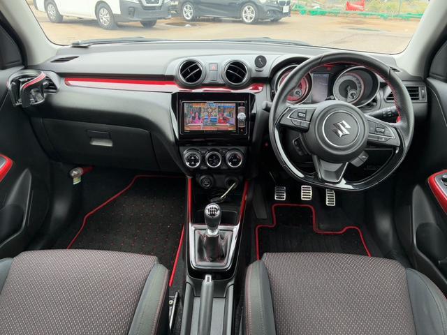 スイフトスポーツ ベースグレード 6速マニュアル 全方位カメラ デュアルセンサーブレーキサポート アダプティブクルーズコントロール シートヒーター プッシュスタート ターボ ドラレコ Bluetooth オートエアコン ETC(31枚目)