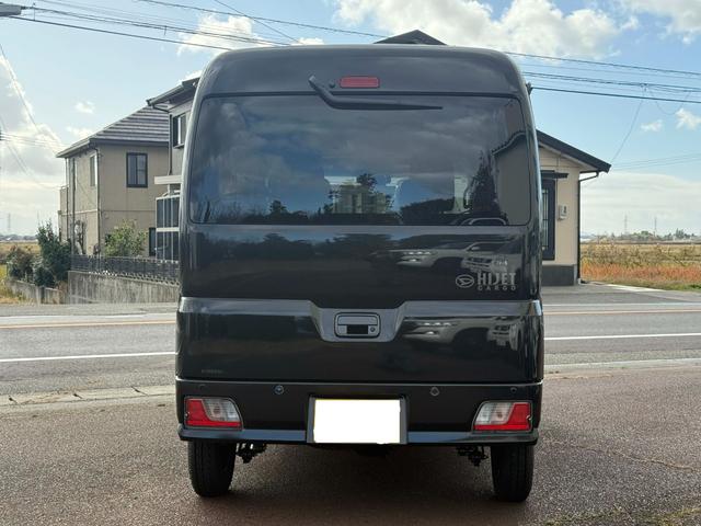 ハイゼットカーゴ クルーズ SA3 4WD プッシュスタート バイザー 前後フロアマットマット コーナーセンサー カラーパック:ブラックマイカメタリック(6枚目)