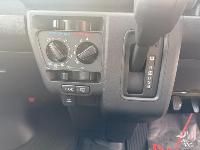 ハイゼットカーゴ クルーズ SA3 4WD プッシュスタート バイザー 前後フロアマットマット コーナーセンサー カラーパック:ブラックマイカメタリック(13枚目)