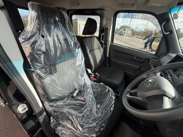 ハイゼットカーゴ クルーズ SA3 4WD プッシュスタート バイザー 前後フロアマットマット コーナーセンサー カラーパック:ブラックマイカメタリック(15枚目)