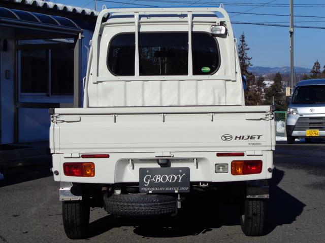ハイゼットトラック ジャンボ　４ＷＤ　オートマ　キーレス　エアコン　パワステ　パワーウインド　ＣＤデッキ　作業灯　フロントスポイラー　全国対応故障保証付１年間・走行距離無制限（8枚目）