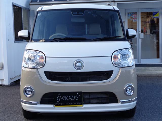 ムーヴキャンバス Gメイクアップリミテッド SAIII 4WD 衝突被害軽減システム 純正8インチナビ パノラマモニター フルセグTV Bluetooth接続 ナビ連動ドラレコ スマートキー2個 両側パワスラ シートヒーター(2枚目)