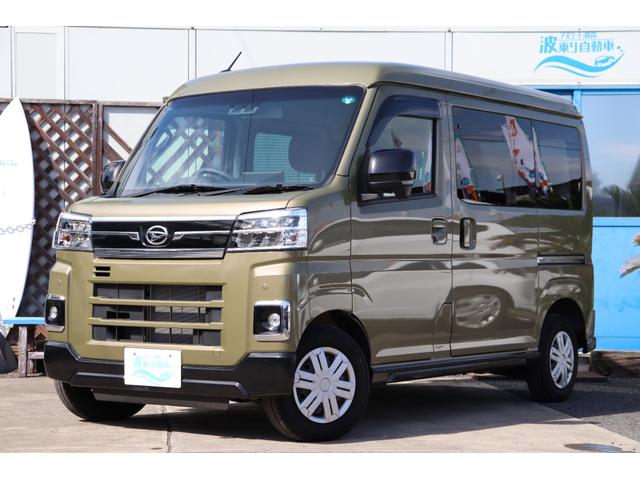 アトレー ＲＳ　４ＷＤ　９インチスマホ連携ディスプレイオーディオフルセグＴＶ　バックカメラ　ビルトインＥＴＣ　両側パワースライドドア　クルーズコントロール　スマートアシスト　フロアマット　ドアバイザー　ＨＤＭＩ（7枚目）