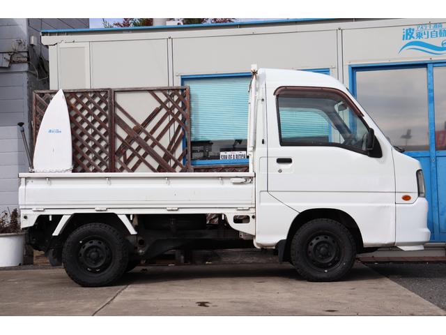 サンバートラック 赤帽 赤帽 スーパーチャージャー MT5 ハイルーフ YOKOHAMA GEOLANDAR KT ナビ キーレス ETC 作業灯 オーバーヘッドシェルフ エアコン ドアバイザー 三方開(2枚目)