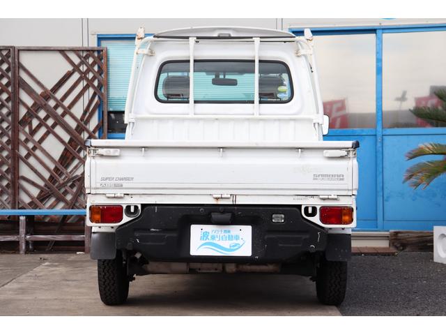 サンバートラック 赤帽 赤帽 スーパーチャージャー MT5 ハイルーフ YOKOHAMA GEOLANDAR KT ナビ キーレス ETC 作業灯 オーバーヘッドシェルフ エアコン ドアバイザー 三方開(12枚目)
