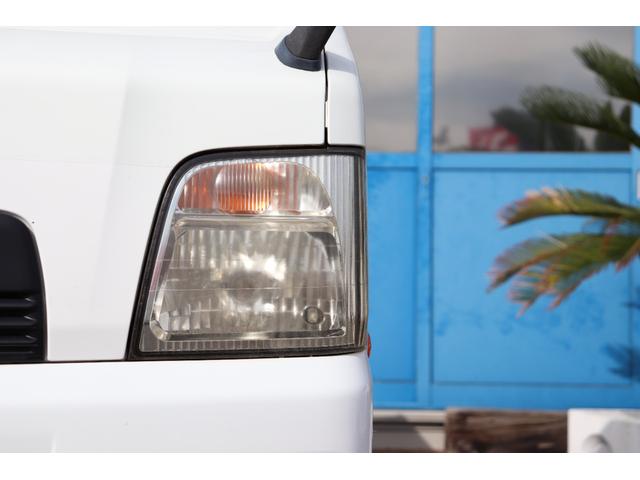 サンバートラック 赤帽 赤帽 スーパーチャージャー MT5 ハイルーフ YOKOHAMA GEOLANDAR KT ナビ キーレス ETC 作業灯 オーバーヘッドシェルフ エアコン ドアバイザー 三方開(39枚目)