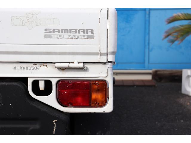サンバートラック 赤帽 赤帽 スーパーチャージャー MT5 ハイルーフ YOKOHAMA GEOLANDAR KT ナビ キーレス ETC 作業灯 オーバーヘッドシェルフ エアコン ドアバイザー 三方開(46枚目)