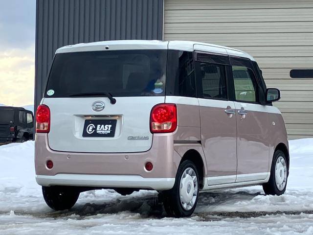 ムーヴキャンバス Ｘ　ＳＡＩＩ　４ＷＤ　社外フルセグナビ　Ｂｌｕｅｔｏｏｔｈ　両側スライドドア　ＬＥＤヘッドライト　スマートアシストシステム　フルフラットシート　電動格納ミラー　プッシュスタート　アイドリングストップ　盗難防止装置（8枚目）