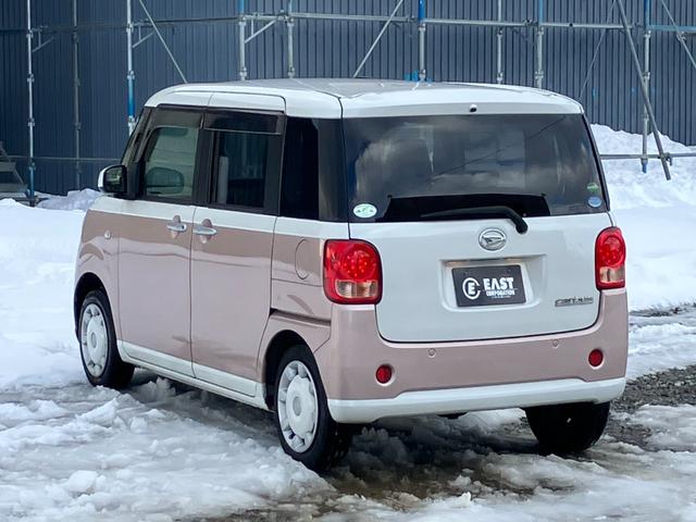 ムーヴキャンバス Ｘ　ＳＡＩＩ　４ＷＤ　社外フルセグナビ　Ｂｌｕｅｔｏｏｔｈ　両側スライドドア　ＬＥＤヘッドライト　スマートアシストシステム　フルフラットシート　電動格納ミラー　プッシュスタート　アイドリングストップ　盗難防止装置（9枚目）