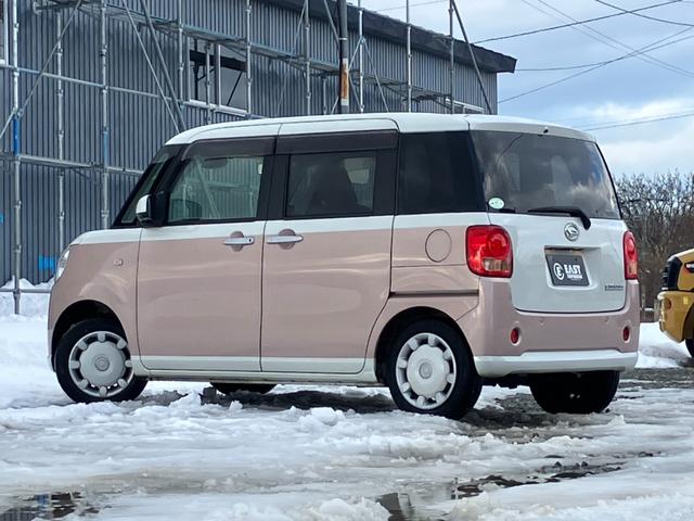 ムーヴキャンバス Ｘ　ＳＡＩＩ　４ＷＤ　社外フルセグナビ　Ｂｌｕｅｔｏｏｔｈ　両側スライドドア　ＬＥＤヘッドライト　スマートアシストシステム　フルフラットシート　電動格納ミラー　プッシュスタート　アイドリングストップ　盗難防止装置（39枚目）