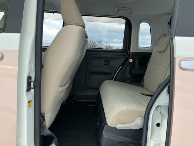 ムーヴキャンバス Ｘ　ＳＡＩＩ　４ＷＤ　社外フルセグナビ　Ｂｌｕｅｔｏｏｔｈ　両側スライドドア　ＬＥＤヘッドライト　スマートアシストシステム　フルフラットシート　電動格納ミラー　プッシュスタート　アイドリングストップ　盗難防止装置（49枚目）