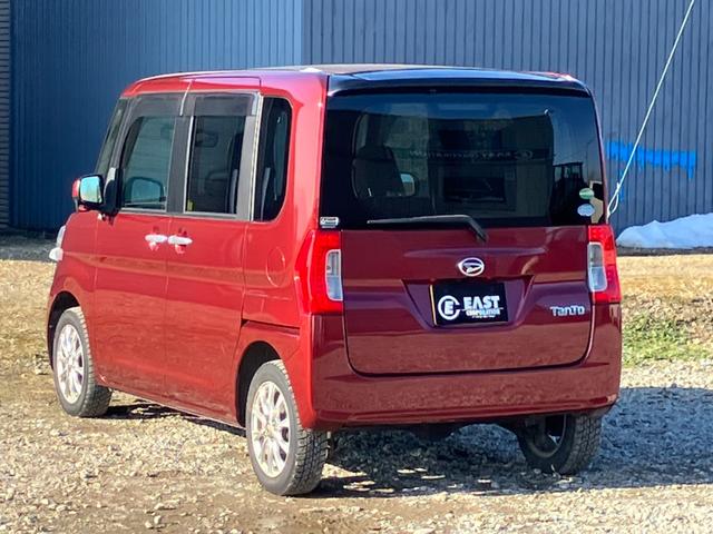 タント L 4WD 社外フルセグナビ バックカメラ ステアリングリモコン 社外アルミホイール 両側スライドドア アイドリングストップ フルフラット LEDヘッドライト 電動格納ミラー レーダー探知機 ETC(8枚目)