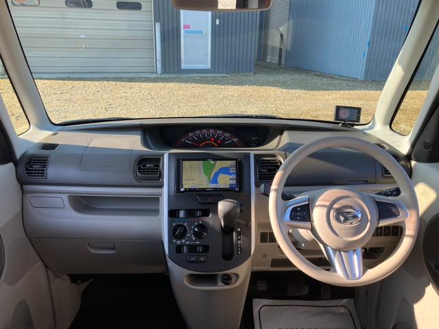 タント L 4WD 社外フルセグナビ バックカメラ ステアリングリモコン 社外アルミホイール 両側スライドドア アイドリングストップ フルフラット LEDヘッドライト 電動格納ミラー レーダー探知機 ETC(13枚目)