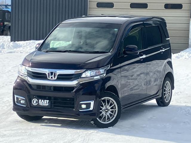 Ｎ－ＷＧＮカスタム Ｇ・Ｌパッケージ　４ＷＤ　本州仕入　後期型　社外フルセグナビ　バックカメラ　ハーフレザーシート　フルフラット　シートヒーター　アイドリングストップ　ＨＩＤヘッドライト　ＬＥＤフォグライト　クルーズコントロール　ＥＴＣ（25枚目）