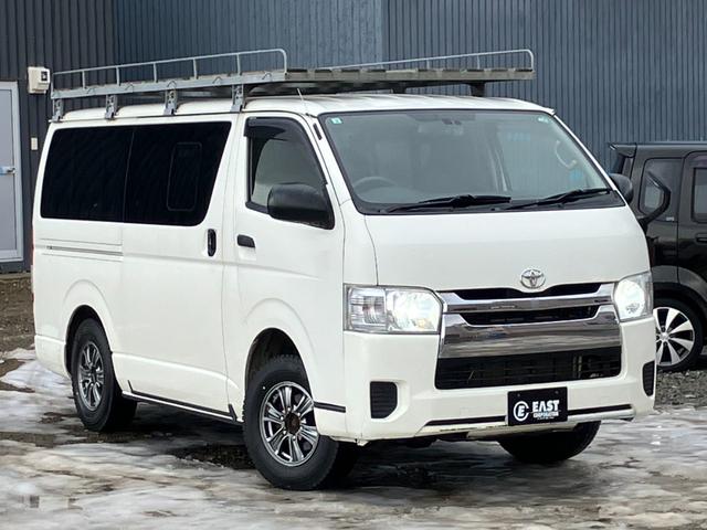 ハイエースバン ロングＤＸ　ＧＬパッケージ　４ＷＤ　自社買取車両　ワンオーナー　寒冷地仕様車　４型　ディーゼルターボ　ルーフキャリア　リアゲートラダー　両側スライド　純正ナビ　ドライブレコーダー　ＬＥＤヘッドライト　社外アルミホイール　ＥＴＣ（29枚目）