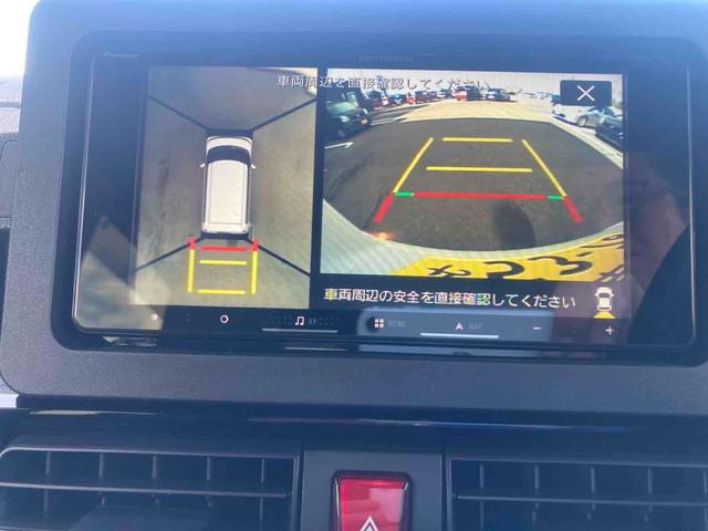 タント カスタムＸ　全周囲カメラ　両側電動スライドドア　ナビ　ＴＶ　クリアランスソナー　衝突被害軽減システム　ＬＥＤヘッドランプ　スマートキー　アイドリングストップ　シートヒーター　ベンチシート　ＣＶＴ　盗難防止システム（4枚目）