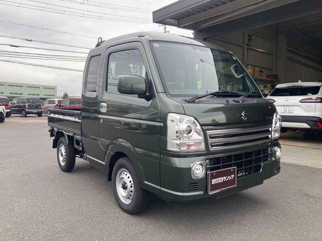 スーパーキャリイ X MT 衝突被害軽減システム クリアランスソナー レーンアシスト アイドリングストップ 電動格納ミラー ESC エアコン 運転席エアバッグ 助手席エアバッグ CD USB(10枚目)