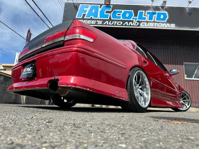 マークII ツアラーＶ　５速ＭＴ載せ替え公認済み　トラストＴ６７ー２５Ｇタービン　ＨＫＳ金Ｖプロ　ミニッツエキマニ　ワンダーフルエアロ　機械式ＬＳＤ　フルタップ車高調　伊藤オートＶ１ナックル　ＢＮスポーツボンネット（13枚目）