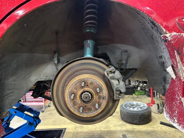 マークII ツアラーＶ　５速ＭＴ載せ替え公認済み　トラストＴ６７ー２５Ｇタービン　ＨＫＳ金Ｖプロ　ミニッツエキマニ　ワンダーフルエアロ　機械式ＬＳＤ　フルタップ車高調　伊藤オートＶ１ナックル　ＢＮスポーツボンネット（40枚目）