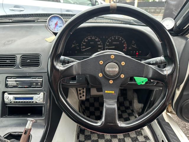 １８０ＳＸ タイプＲ　機械式ＬＳＤ　サンルーフ　フルエアロ　ＣＳＴ１８インチＡＷ　車高調　Ｓ１５メンバー　社外アーム　５穴化済み　ダッシュ貫通ロールバー　フルバケ（18枚目）